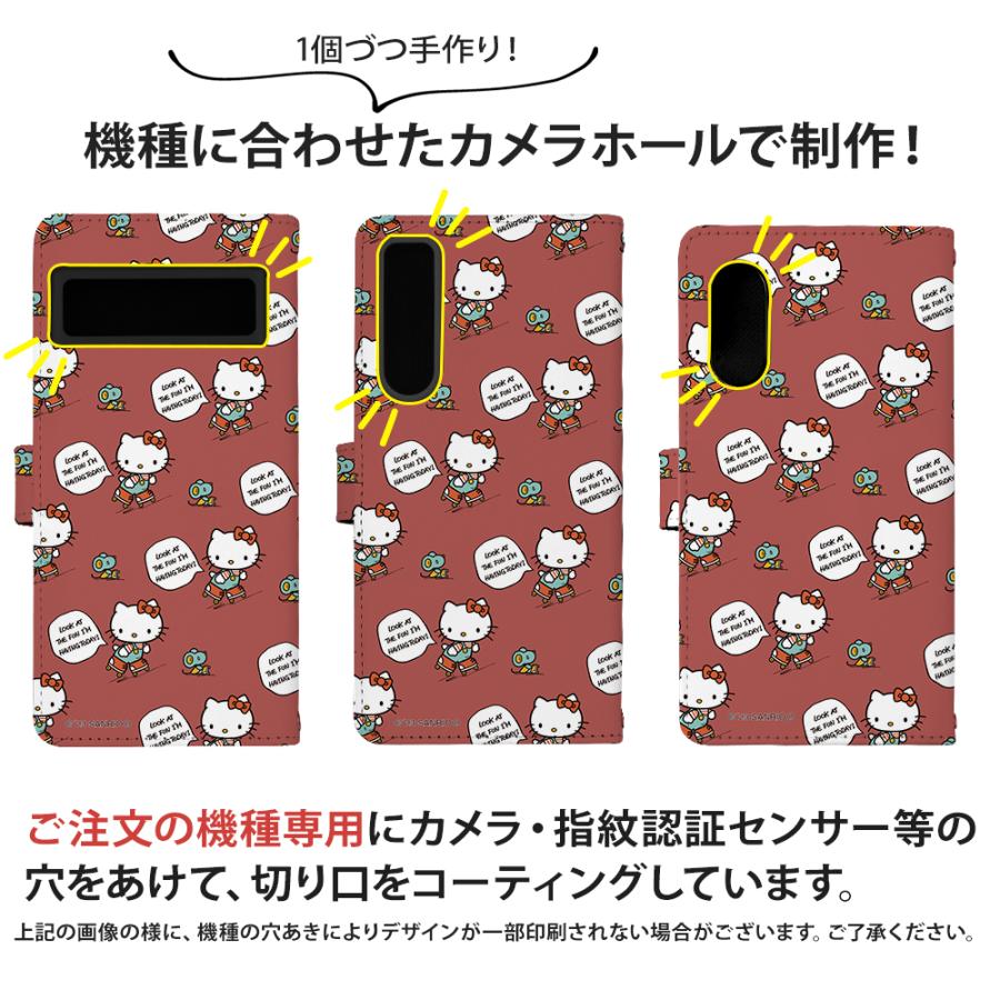 iPhone12 mini ケース 手帳型 iphone 12 mini カバー アイフォン12 ミニ 12mini 12ミニ 5.4inch 5.4インチ デザイン サンリオ ハローキティ｜tominoshiro｜06