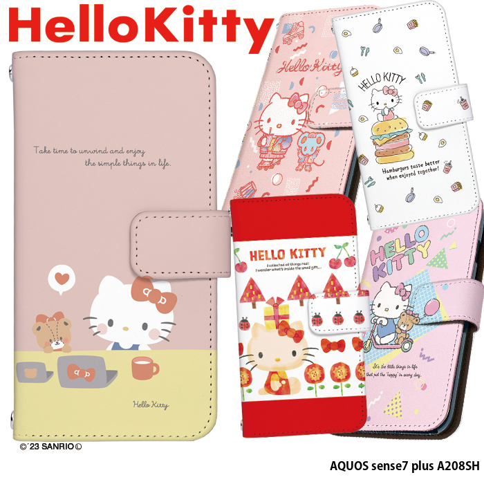 sanrio（サンリオ） AQUOS sense7 plus A208SH ケース 手帳型 アクオス