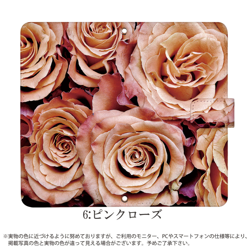 iPhone7 ケース 手帳型 スマホケース アイフォン 携帯ケース カバー デザイン 花パターン｜tominoshiro｜08