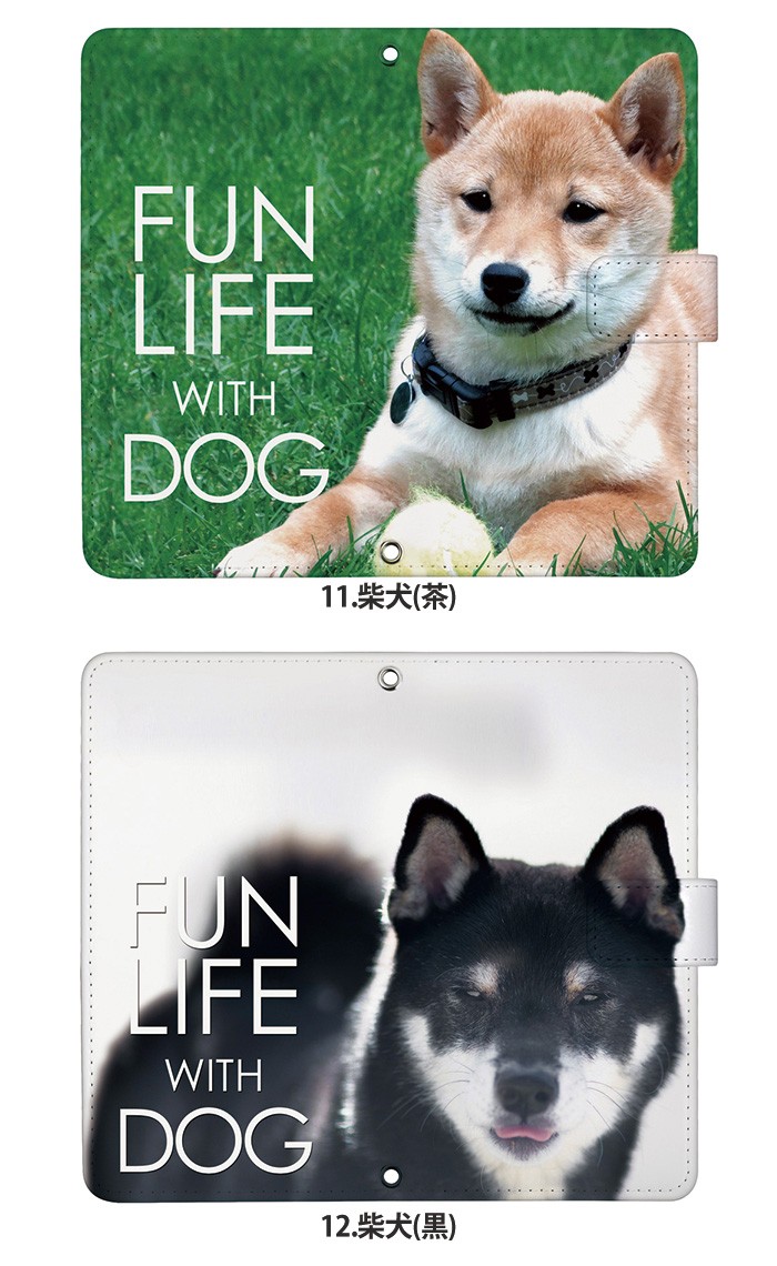 AQUOS wish3 SH-53D ケース 手帳型 アクオスウィッシュ3 sh53d カバー デザイン 犬 イヌ いぬ かわいい 動物｜tominoshiro｜08