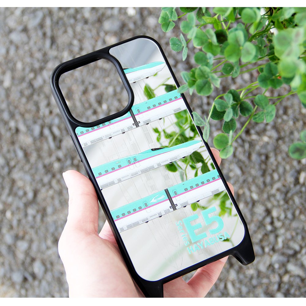 JR新幹線 iPhoneケース ミラー 鏡 i...の詳細画像2