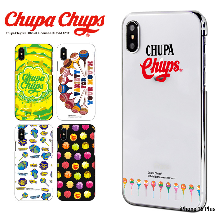 iPhone 15 Plus ケース iphone15plus アイフォン15 プラス アイホン15 カバー デザイン チュッパチャプス Chupa Chups｜tominoshiro