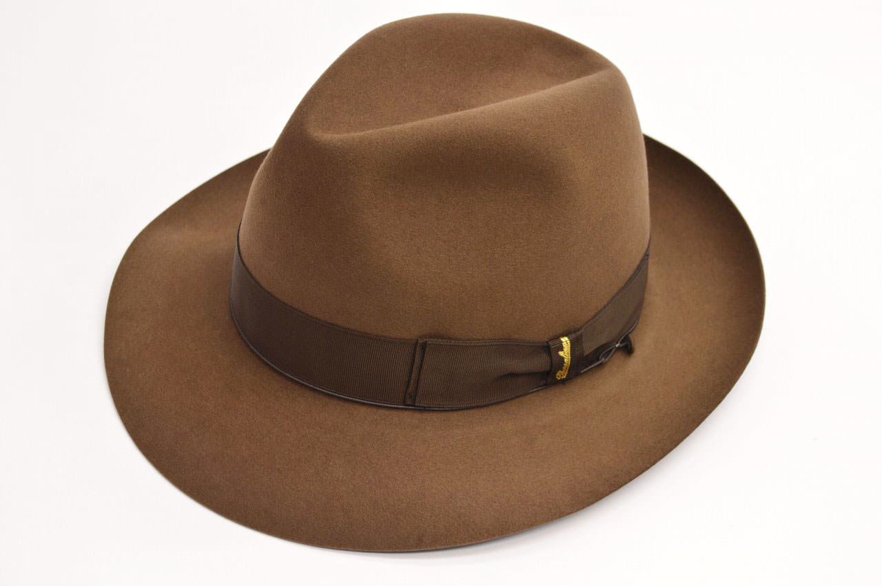 Borsalino ボルサリーノ BEAVER FUR FELT ビーバーファーフェルト CENTE...