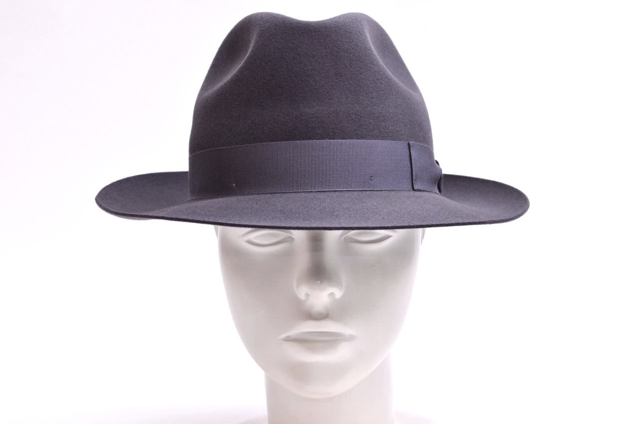 Borsalino ボルサリーノ MARENGO マレンゴ6.0 ファーフェルトセンターデント つまみ つば約6.0cm 57〜62cm｜tomiyahat｜18