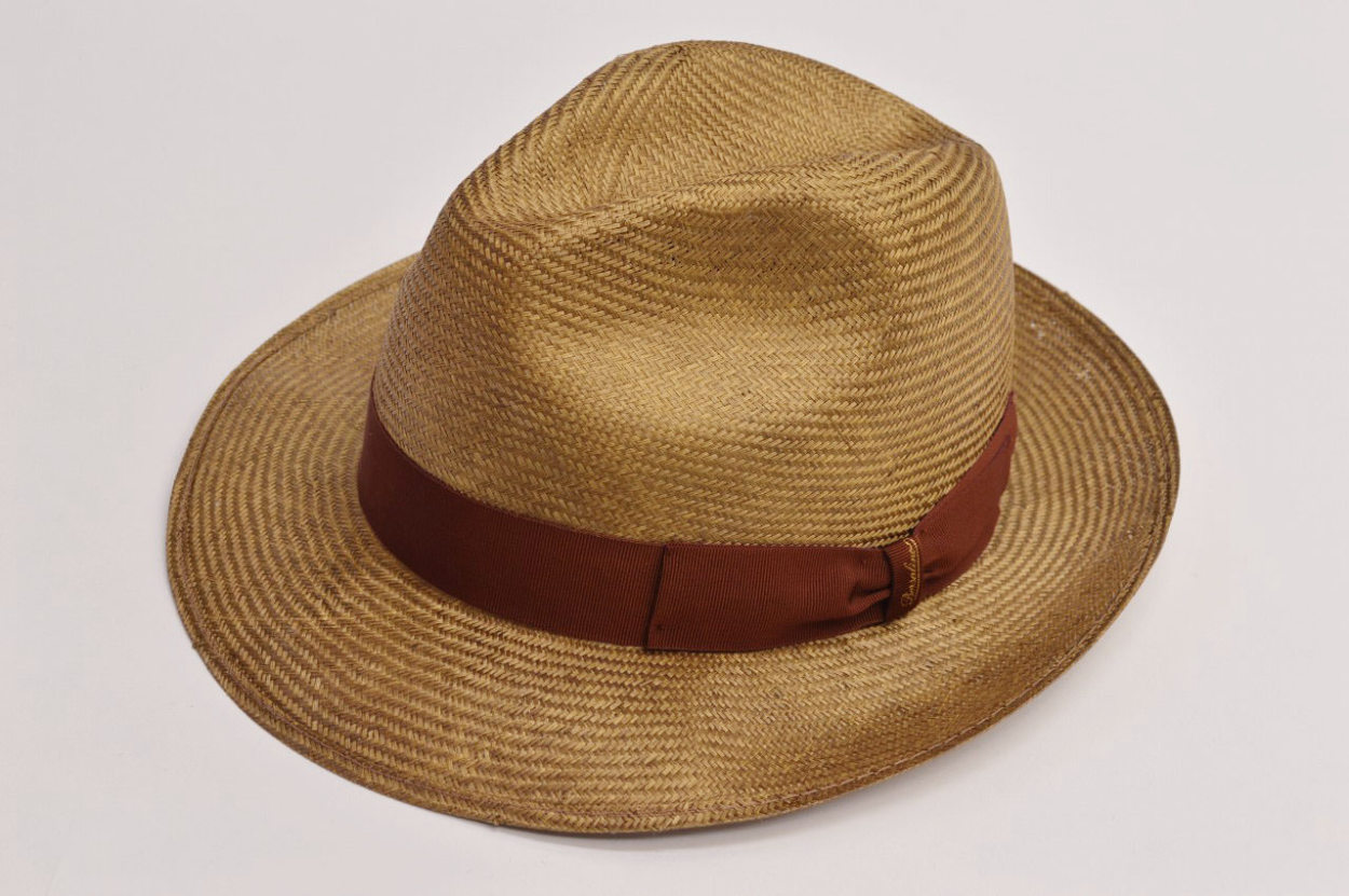 即納NEW ヤフオク! - Borsalino New Para-Sisol Hat ・ Straw ボルサ