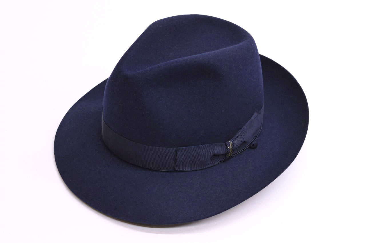 Borsalino ボルサリーノ QS 50 Grammi チンクァンタ グランミ つば約6〜6.5...