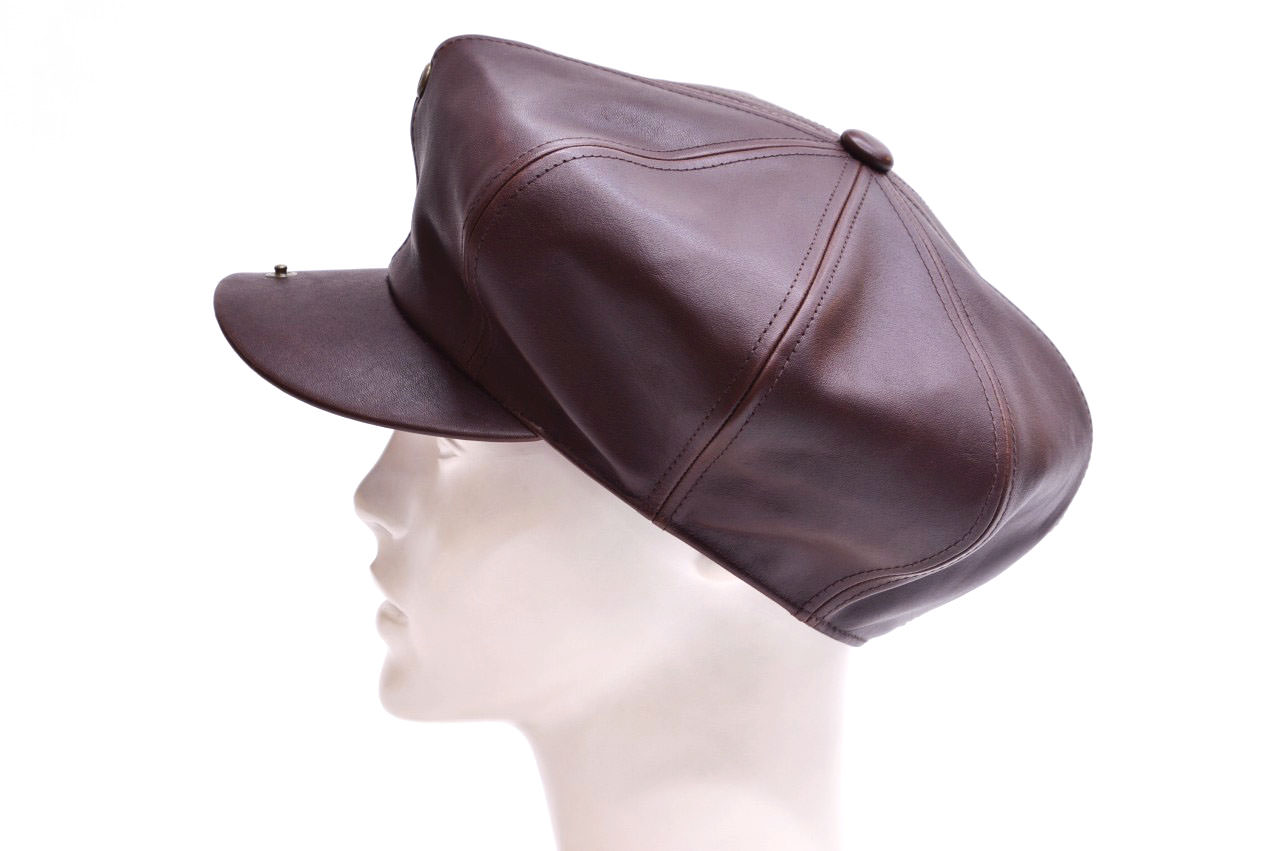 STETSON（ステットソン） オイルレザー（牛革）8枚はぎ ハンチング