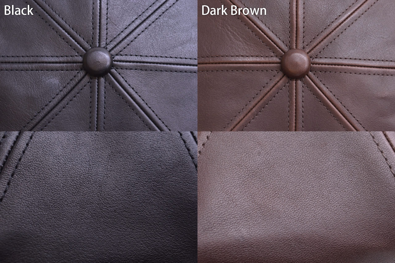 STETSON（ステットソン） オイルレザー（牛革）8枚はぎ ハンチング