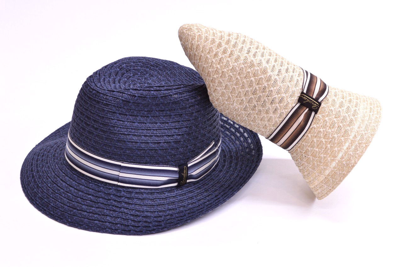 Borsalino ボルサリーノ ヘンプコットン ブレード ローラブル センターデント ハット「Edward」 つば約6〜6.7cm 57cm  59cm 61cm : 4617 : 京都トミヤ帽子店・ヤフー店 - 通販 - Yahoo!ショッピング