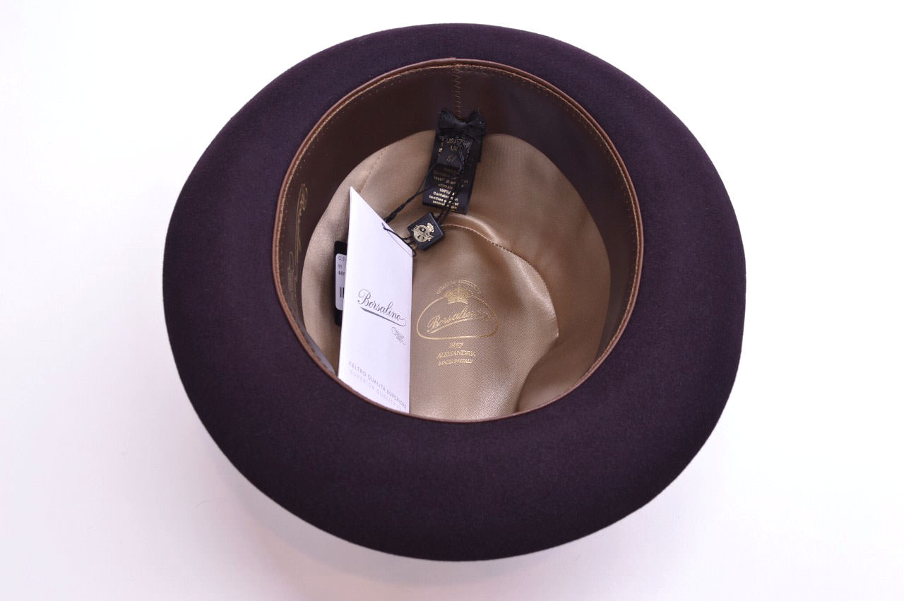 Borsalino（ボルサリーノ） QS「Umberto Charlait」ファー フェルト