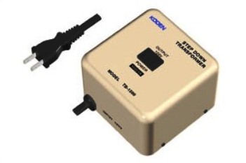 海外生活用 変圧器 KODEN TB-1500 容量1500W 110v,130v,127vの国地域で