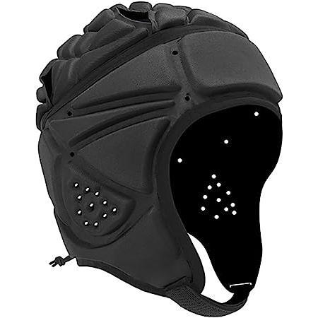 ラグビー ヘッドキャップ 高密度EVAラグビーヘルメット ソフト ラグビーウェア 蒸れ防止 軽量調整可能なパッド入りヘッド保護用野球ホッケー 通気性｜tomoz-store｜06