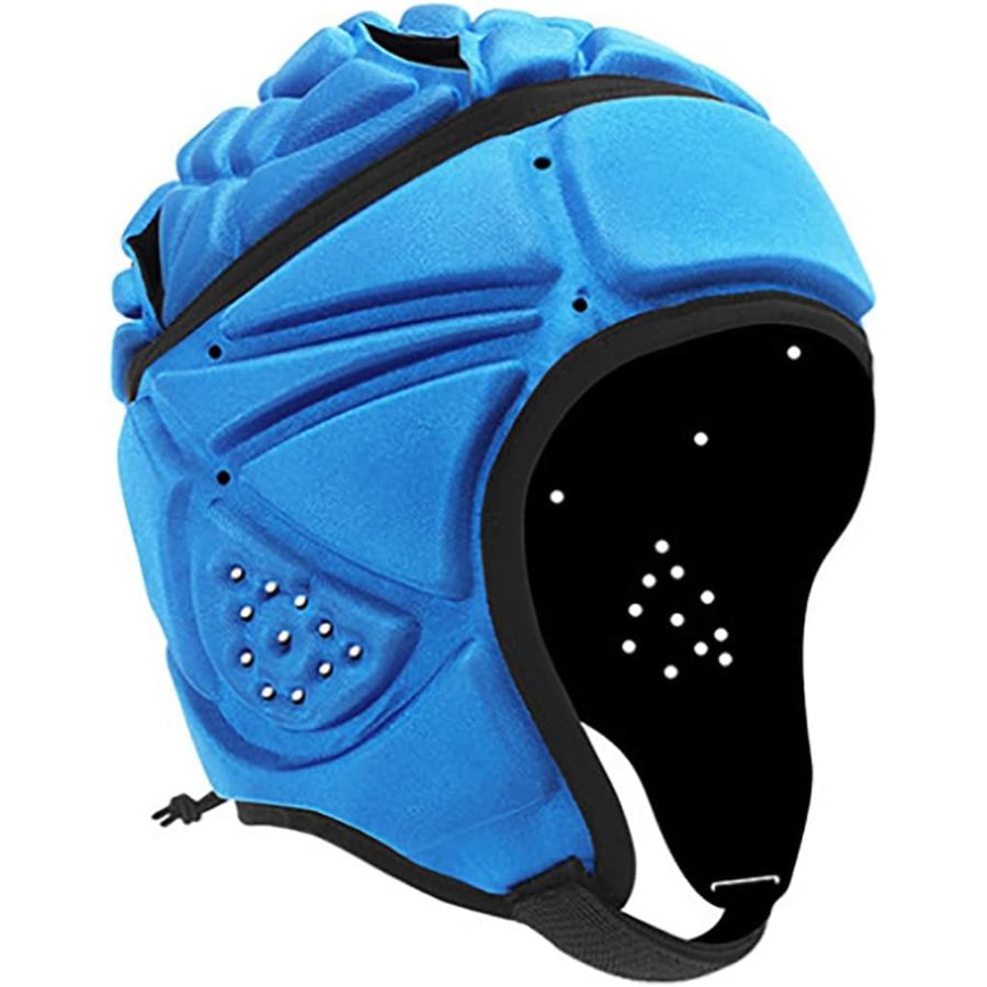 ラグビー ヘッドキャップ 高密度EVAラグビーヘルメット ソフト ラグビーウェア 蒸れ防止 軽量調整可能なパッド入りヘッド保護用野球ホッケー 通気性｜tomoz-store｜07