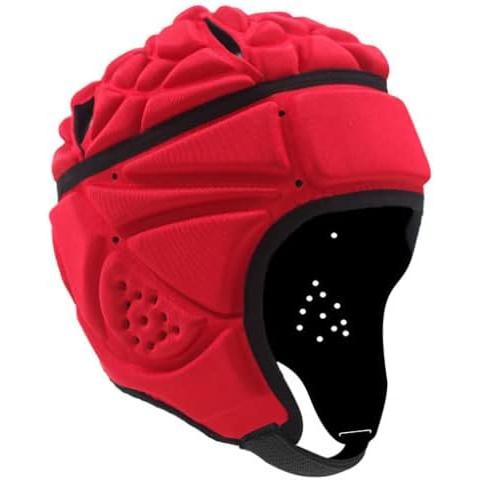 ラグビー ヘッドキャップ 高密度EVAラグビーヘルメット ソフト ラグビーウェア 蒸れ防止 軽量調整可能なパッド入りヘッド保護用野球ホッケー 通気性｜tomoz-store｜10
