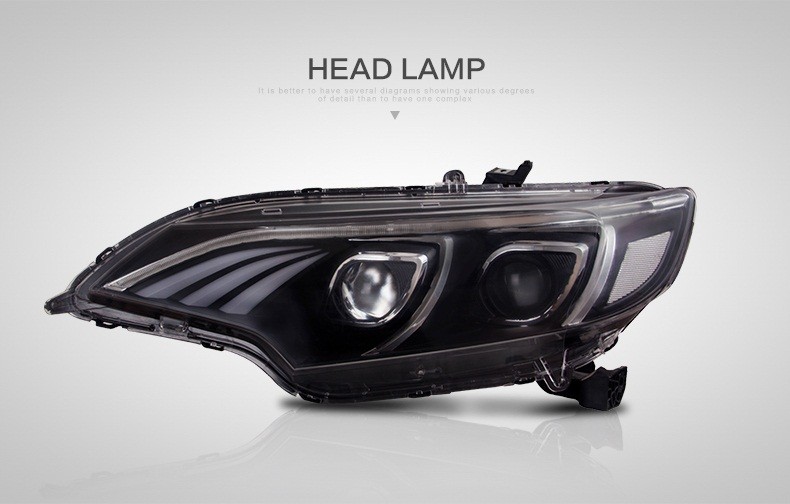 FIT3 フィット3 LED ヘッドライト 流れる ウィンカー GP5 GK3 GK4 GK5