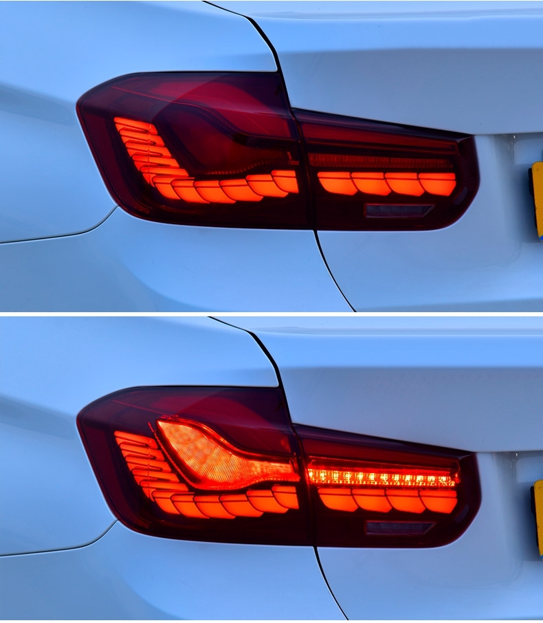 VLAND 流れるウィンカー BMW 3シリーズF30用 LEDテールランプ M4 GTS 有機OLED仕様 オープニング機能搭載
