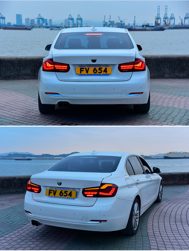 VLAND 流れるウィンカー BMW 3シリーズF30用 LEDテールランプ M4 GTS