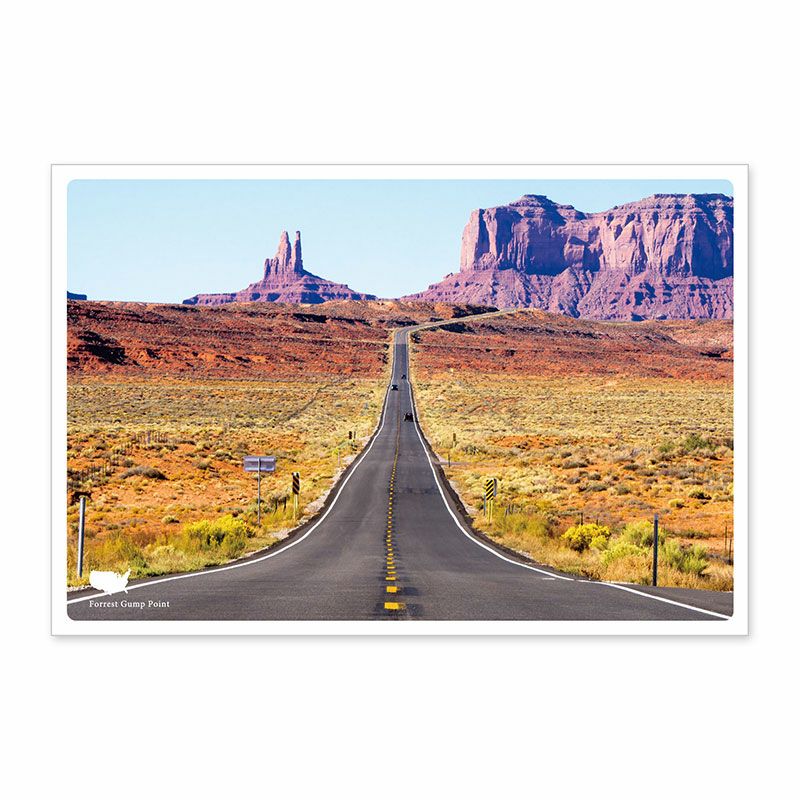 世界の絶景ポストカード フォレストガンプポイント/アメリカ