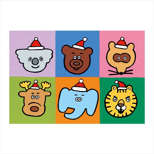 WORLD1 ART CREATORS Christmas card ポストカード クリスマス