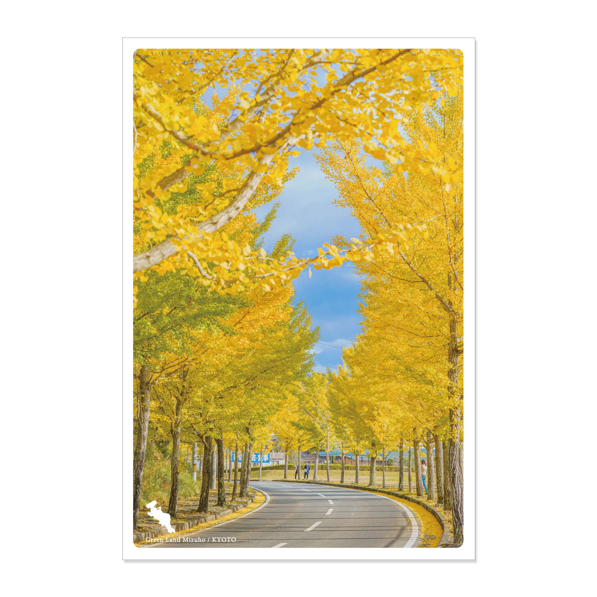 日本の絶景ポストカード 〜秋〜 グリーンランドみずほ/京都 pas-pol