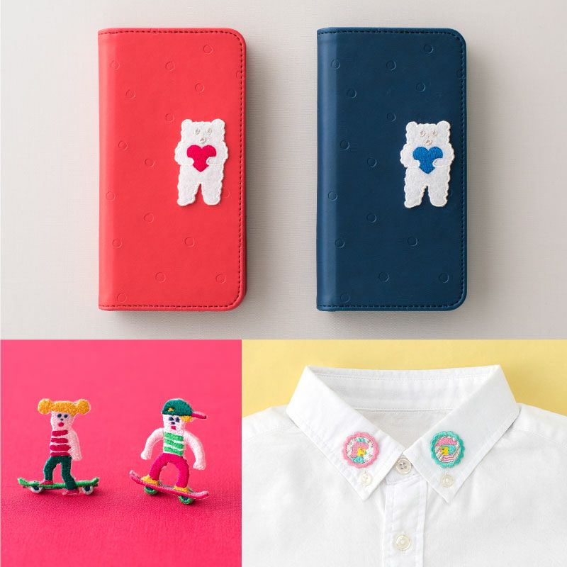 ワッペン アップリケ おしゃれ 刺繍 アイロン 男の子 女の子