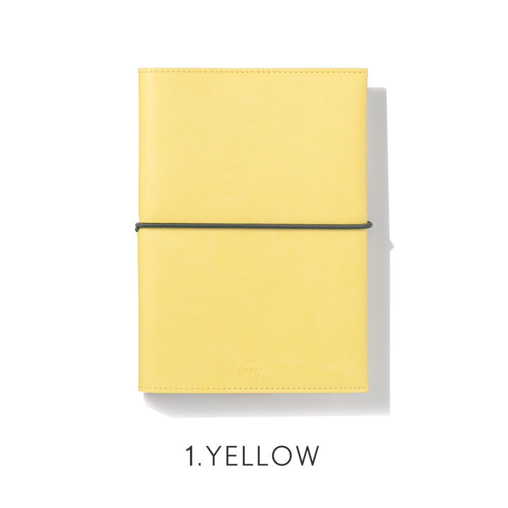 手帳 スケジュール帳 フリーデイリー サニー スタンダードカバー《2026