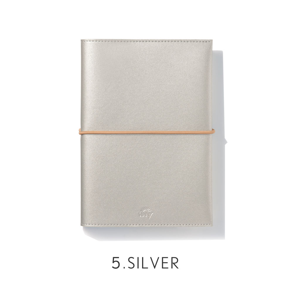 手帳 スケジュール帳 フリーデイリー サニー スタンダードカバー《2026