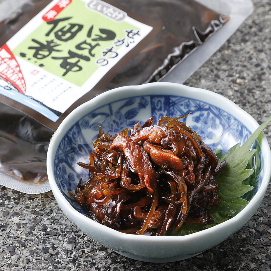 厚岸磯の恵みセット 瀬川食品／北海道釧路市 昆布 昆布巻 高級厚葉昆布
