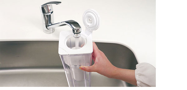 クリンスイ ポット型 浄水器 CP012 0.9L 三菱ケミカル