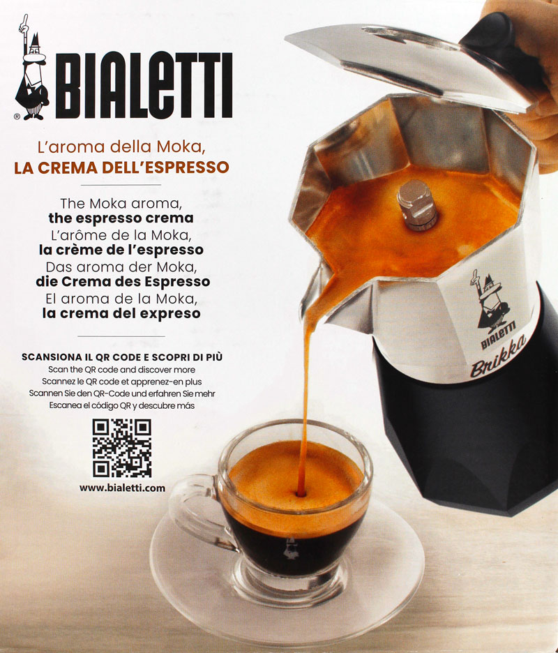 BIALETTI ビアレッティ ニューブリッカ 2カップ 7327 : FRESH ROASTER