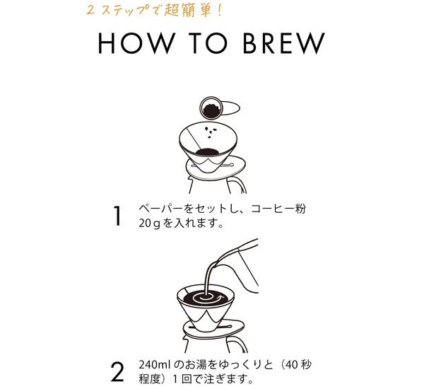 HARIO ハリオ V60 1回抽出ドリッパー MUGEN 1-2杯用 クリアブラック VDMU-02-TB