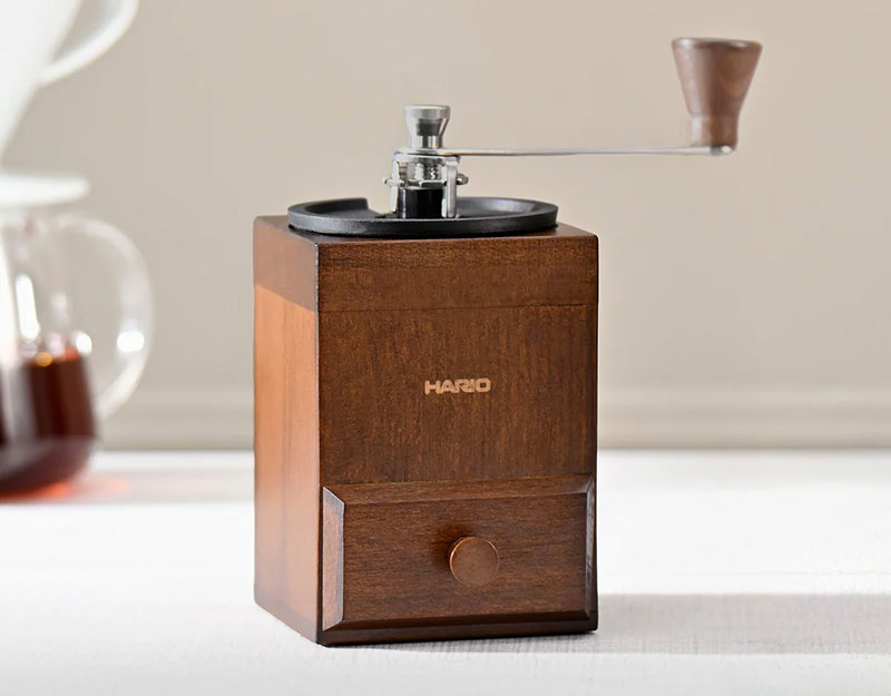 ハリオ コーヒーミル・キューブ 