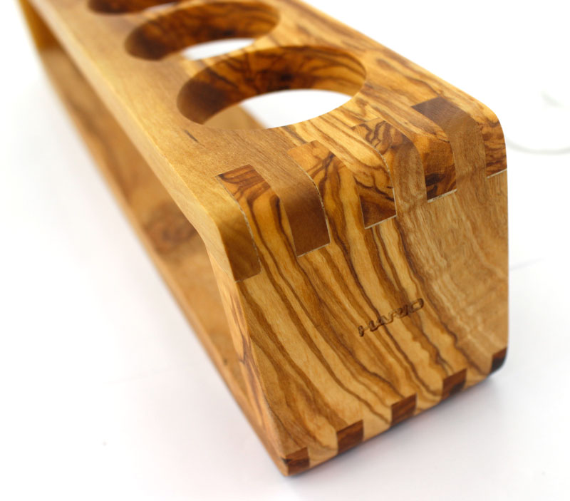 オリーブウッド スパイスストッカー 