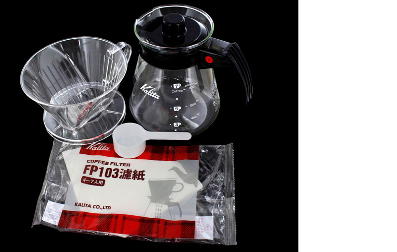 Kalita カリタ コーヒーメーカー 2〜7カップ KDM-103 ブラック 業務用 