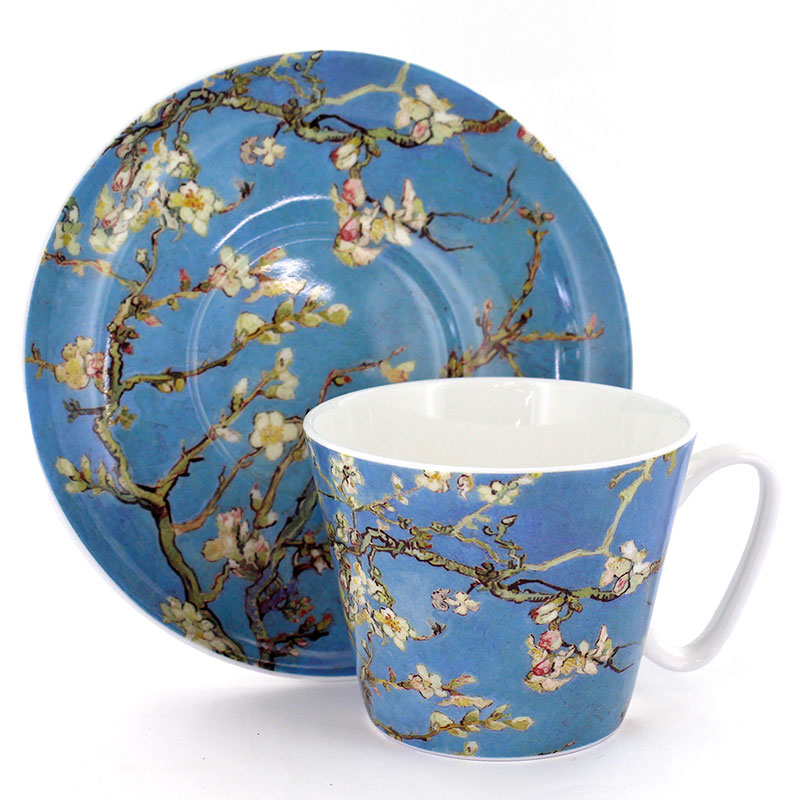 4枚セット イギリス製 MAC PRODUCTS ボーンチャイナ ハンドペイント ファインボーンチャイナ＞イングリッシュティーセット - Tea Set for 2