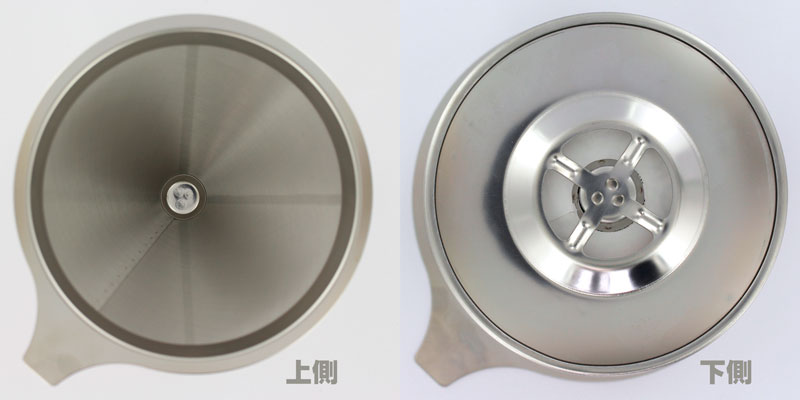 ファントゥメイク 18-8ステンレス製コーヒードリッパー 
