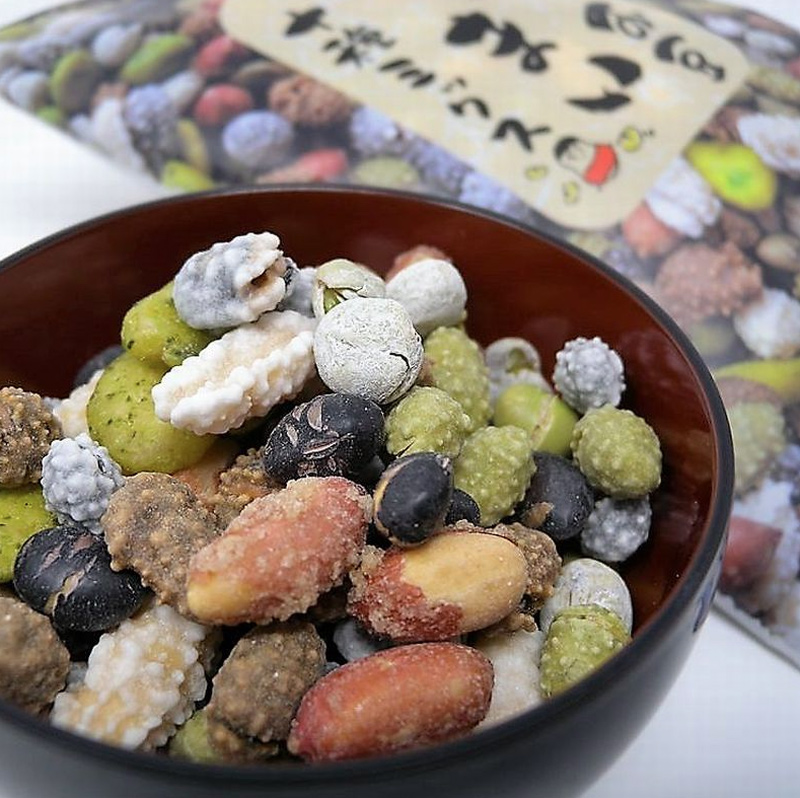 豆菓子専門店・おくやの10種ミックス うまいお豆 