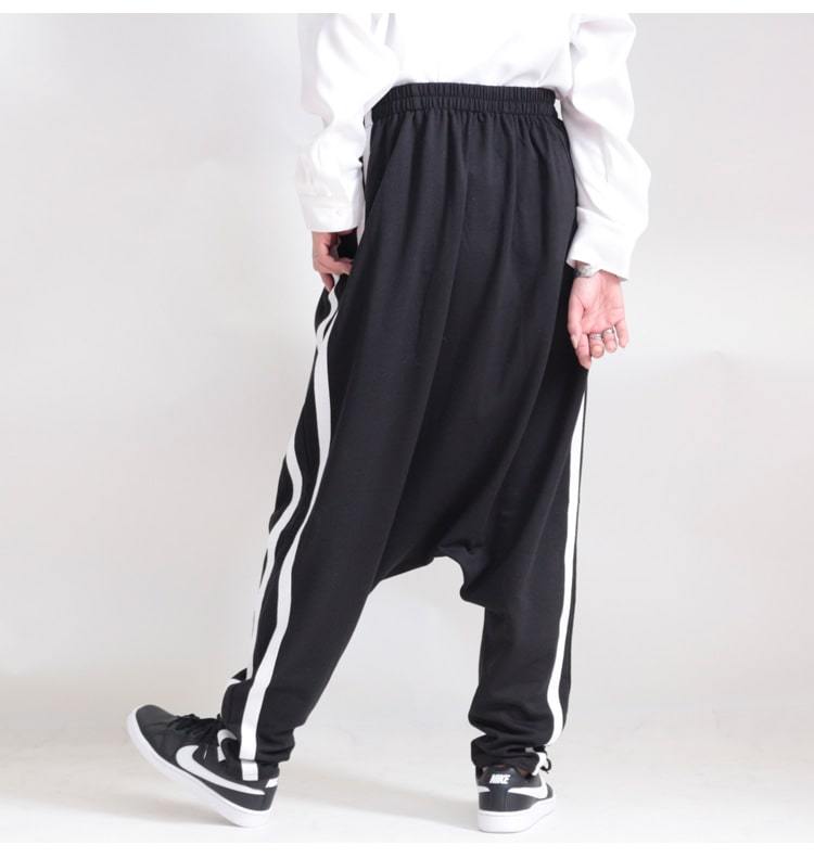 ち*き様 ◆オークション◆　ブラック サルエルパンツ レイヤードデザイン rp01460.jpg