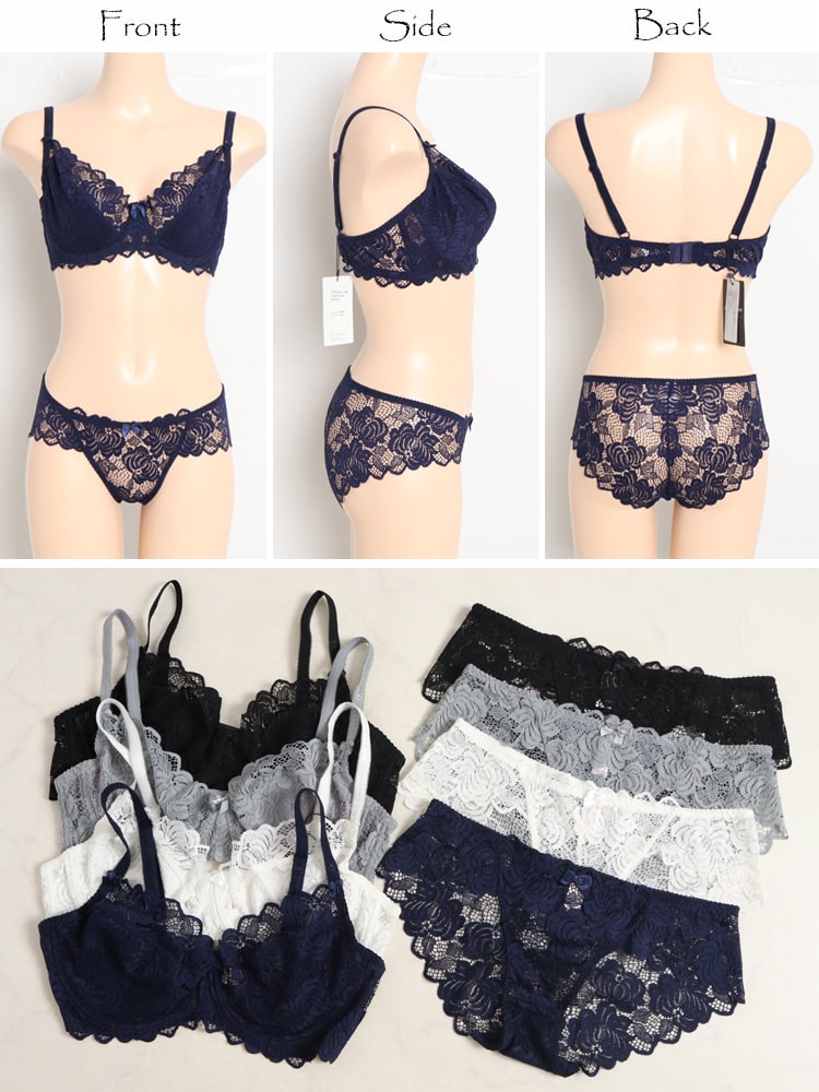 GOLDJAPAN ブラジャー 大きいサイズ レディース 下着 セット