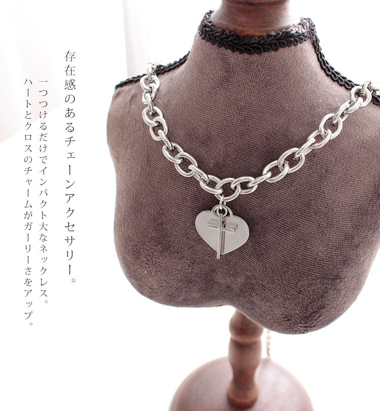 シルバー925 ハート ネックレス / yoaa | ファッション通販