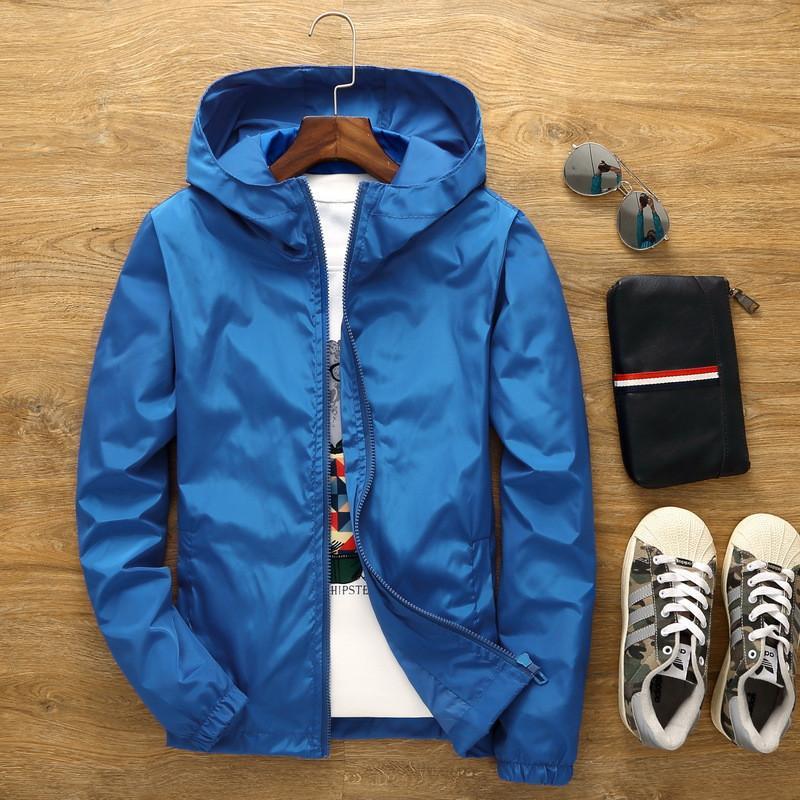 マウンテンパーカー メンズ 春服 ジャケット パーカー 薄手 ウインドブレーカー 春秋 ブルゾン ジップアップ フード付き シンプル カジュアル 細身 |  | 10