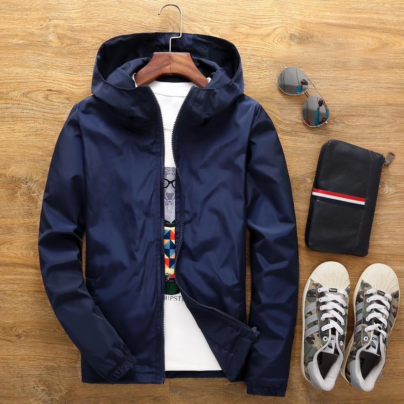 マウンテンパーカー メンズ 春服 ジャケット パーカー 薄手 ウインドブレーカー 春秋 ブルゾン ジップアップ フード付き シンプル カジュアル 細身 |  | 03