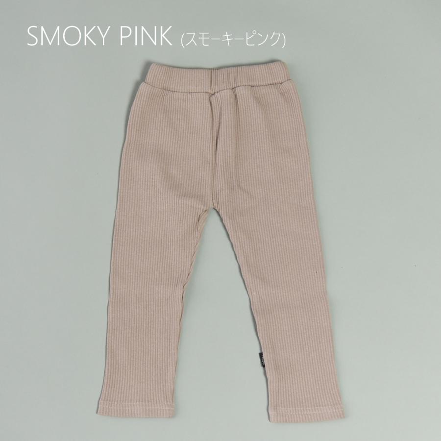 レギンス キッズ パンツ おしゃれ リブレギンス 80 90 100 110 120 130 レギパン ストレッチレギンス 子供服 10分丈 こども 女の子 男の子 コットン｜tooku｜02