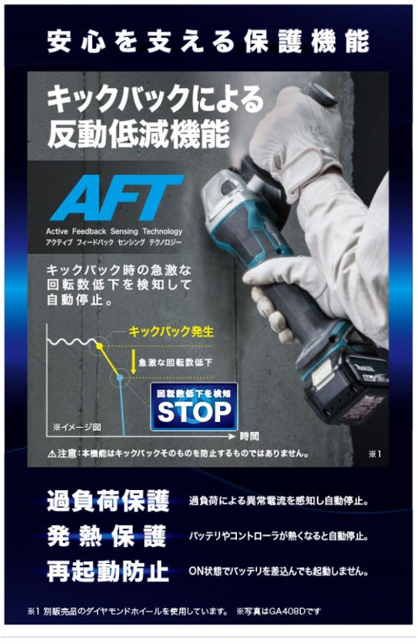 マキタ 14.4V充電式ディスクグラインダ GA403DN 100mm makita 札幌市北