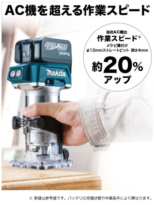 ケース付】マキタ[makita] 14.4V 6.8mm 充電式トリマ RT40DZ（本体+