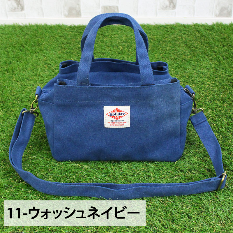ゴルフ カートバッグ ラウンドバッグ メンズ レディース ミニバッグ ミニトートバッグ 2WAY キャンバス 小物 かばん 鞄 アウトドア 小さめ | ブランド登録なし | 11