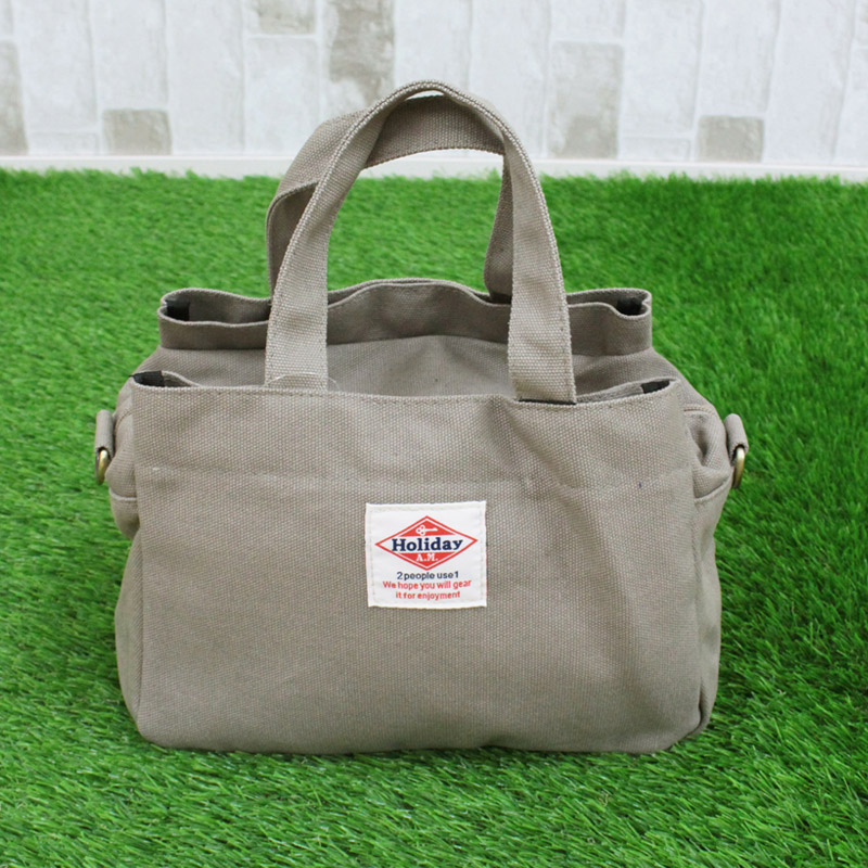 ゴルフ カートバッグ ラウンドバッグ メンズ レディース ミニバッグ ミニトートバッグ 2WAY キャンバス 小物 かばん 鞄 アウトドア 小さめ | ブランド登録なし | 09
