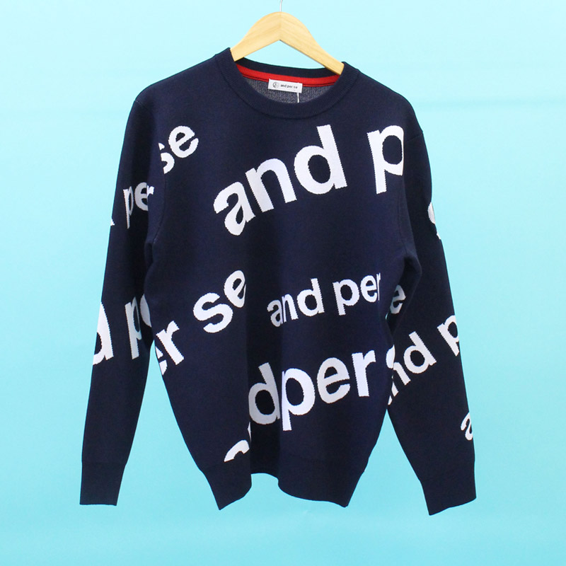 and per se ニット セーター メンズ サイズL and per se アンパスィ ゴルフウェア メンズ ニットセーター