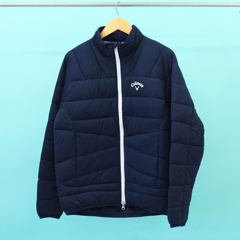 callaway　ゴルフウェア　中綿ジャケット　ブルゾン　ダウン　メンズ　長袖 Callaway キャロウェイ ゴルフウェア 中綿ジャケット 秋 冬 別注