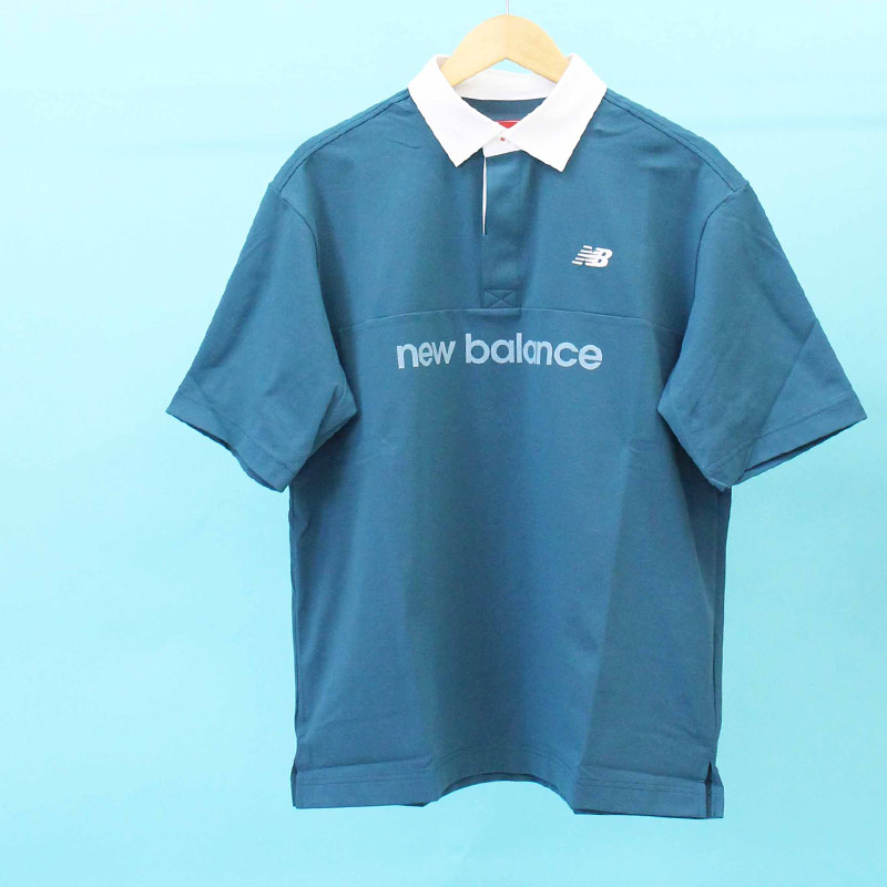 new balance golf - New Balance Golf ニューバランスゴルフ ロゴ ポロシャツ ウェア New Balance Golf ニューバランス ゴルフ ロゴストライプ柄 半袖